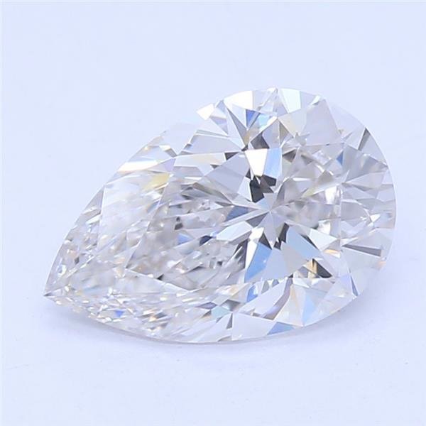 0.79ct G VVS2 Rare Carat Ideal Cut Pear Lab Grown Diamond