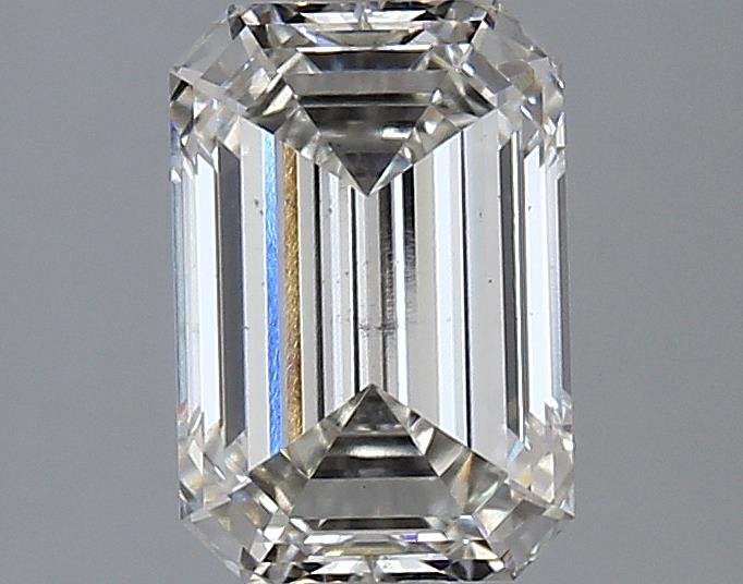 2.07ct H VS2 Excellent Cut Emerald Lab Grown Diamond