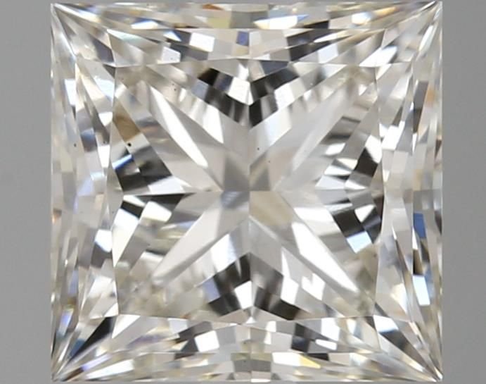 2.09ct H VS1 Rare Carat Ideal Cut Princess Lab Grown Diamond