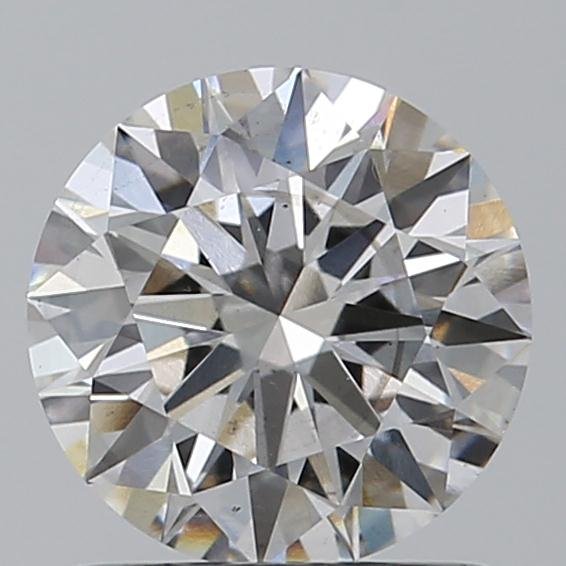 1.11ct F SI1 Rare Carat Ideal Cut Round Lab Grown Diamond