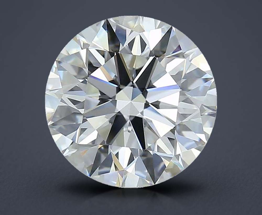 3.83 Carat Round Natural Diamond