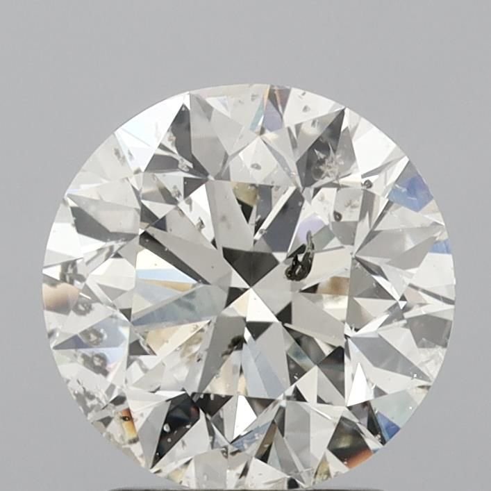 2.02ct J SI2 Excellent Cut Round Diamond