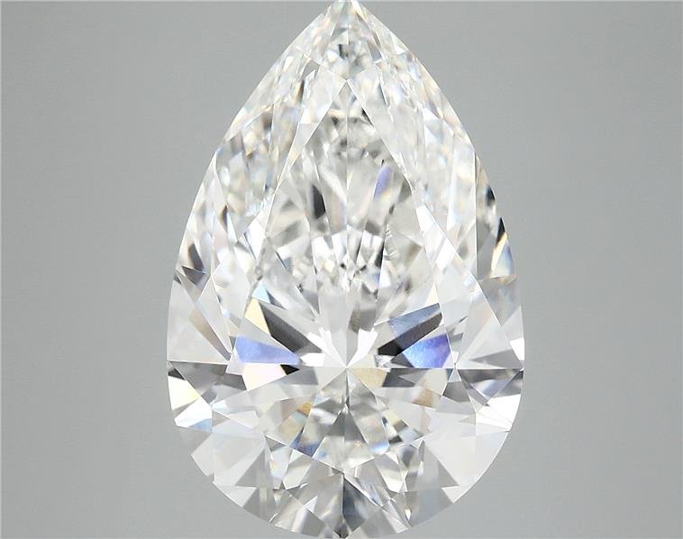 6.87 Carat Pear Lab Diamond