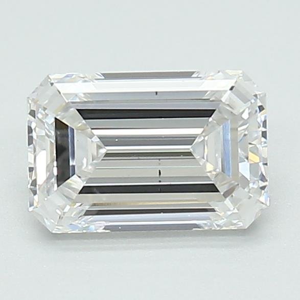 1.07ct E VS2 Rare Carat Ideal Cut Emerald Lab Grown Diamond