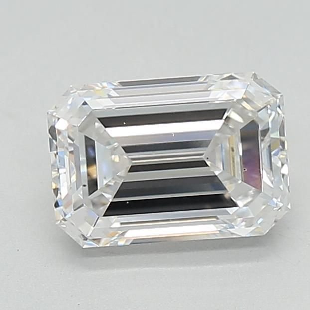 1.54ct E VS2 Rare Carat Ideal Cut Emerald Lab Grown Diamond