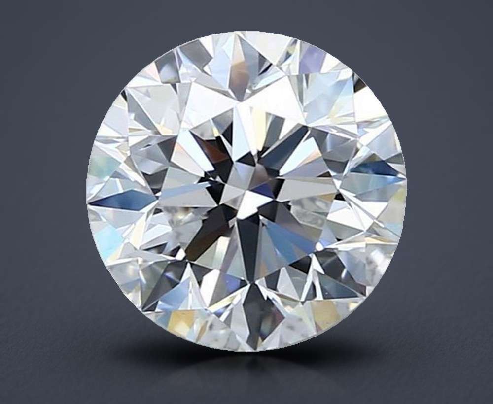 2.70 Carat Round Natural Diamond