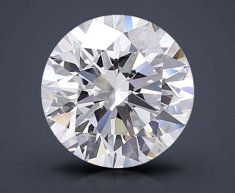 8.07 Carat Round Lab Diamond