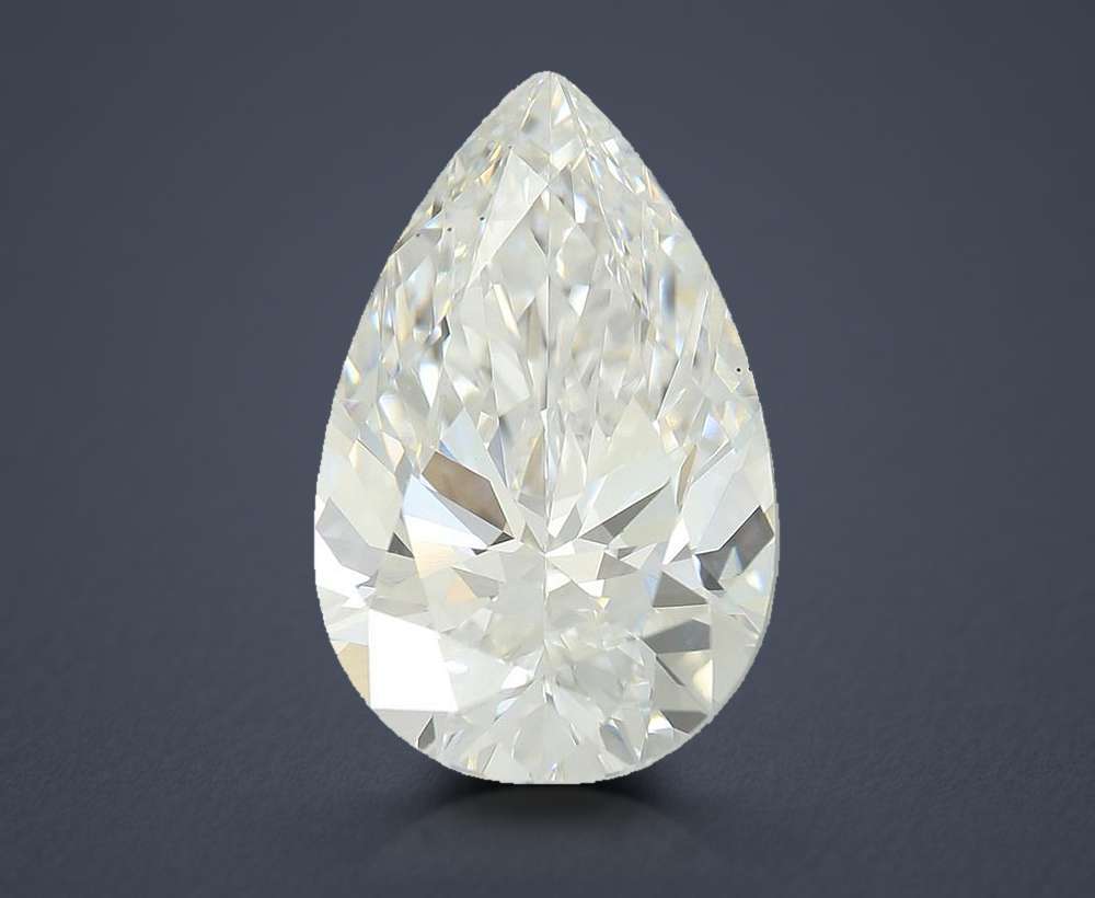 4.30 Carat Pear Lab Diamond