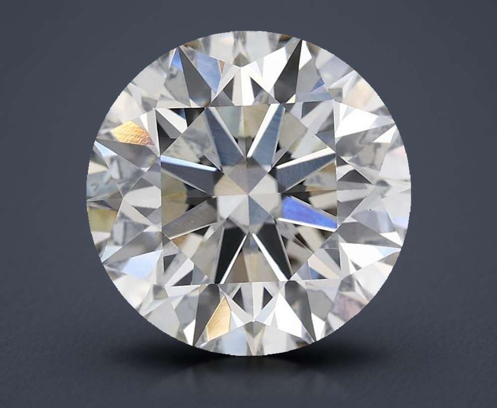 3.34 Carat Round Lab Diamond