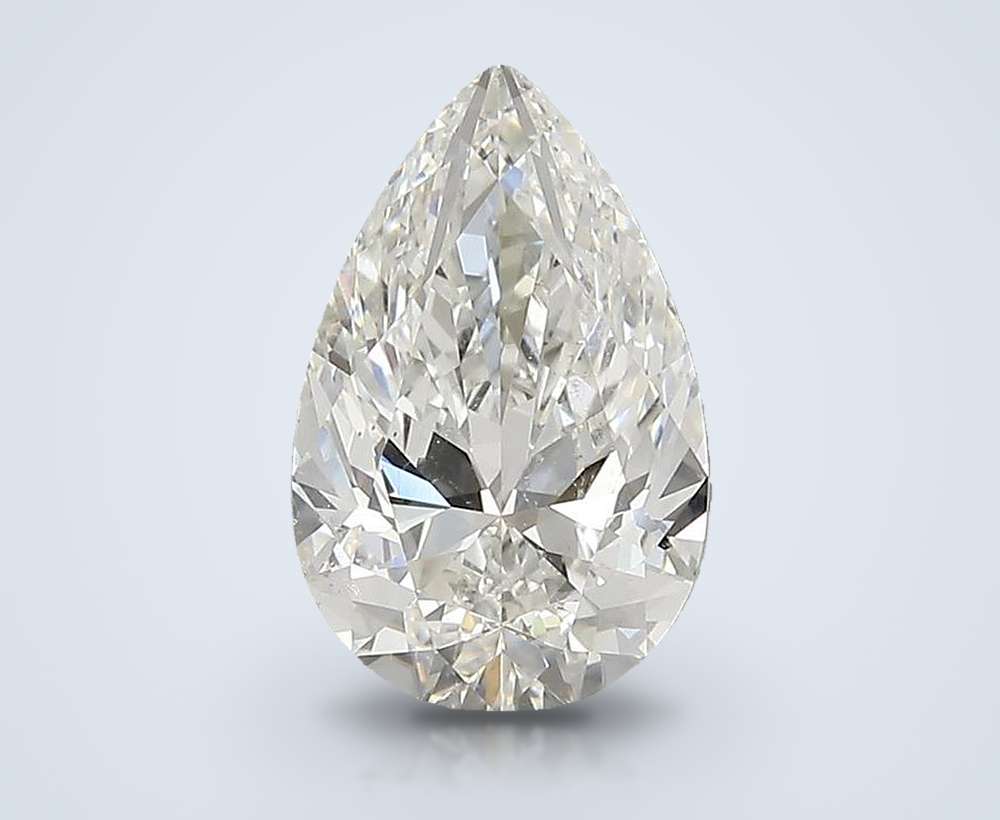 2.51 Carat Pear Natural Diamond