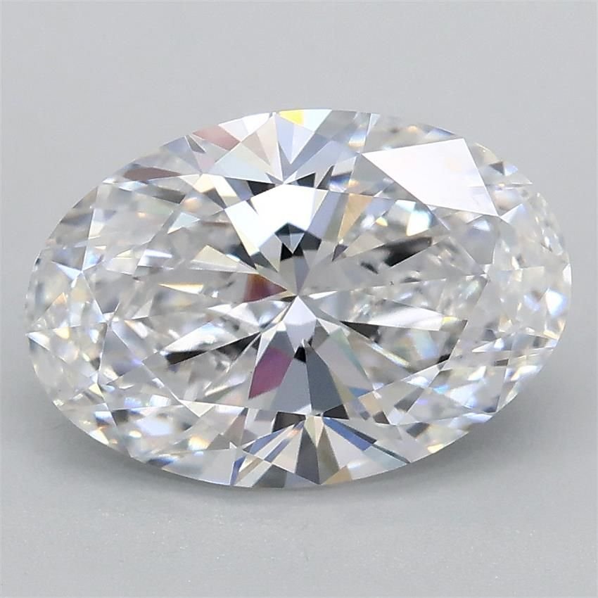 2.07ct D VS1 Rare Carat Ideal Cut Oval Lab Grown Diamond
