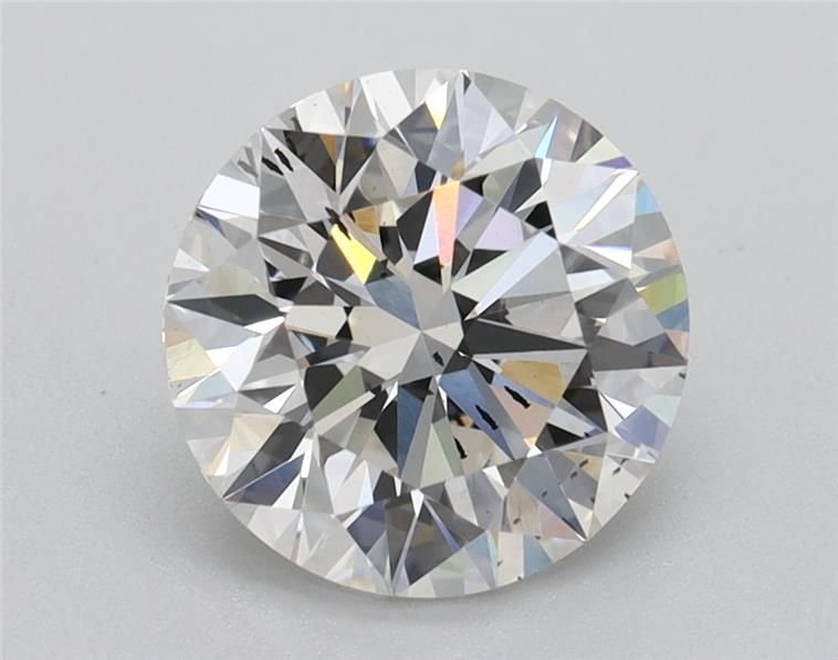 1.71ct H SI1 Rare Carat Ideal Cut Round Lab Grown Diamond