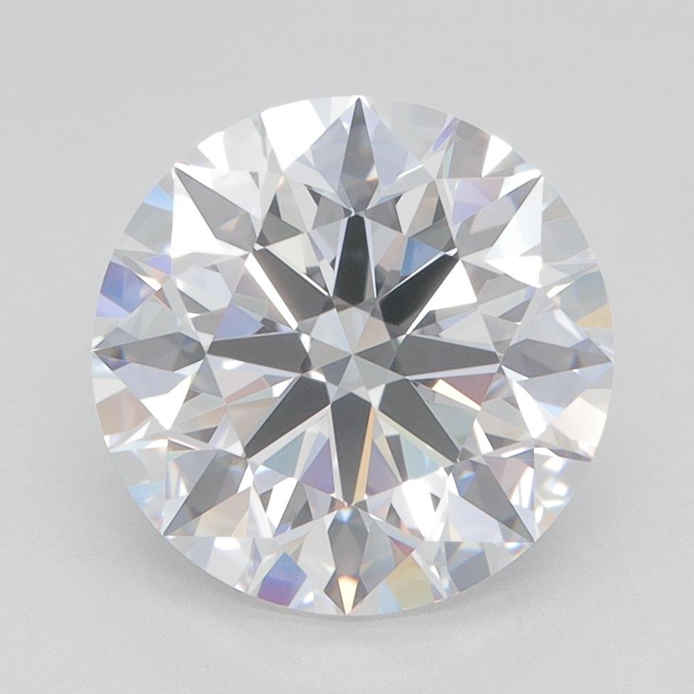 3.45ct D VVS1 Rare Carat Ideal Cut Round Lab Grown Diamond