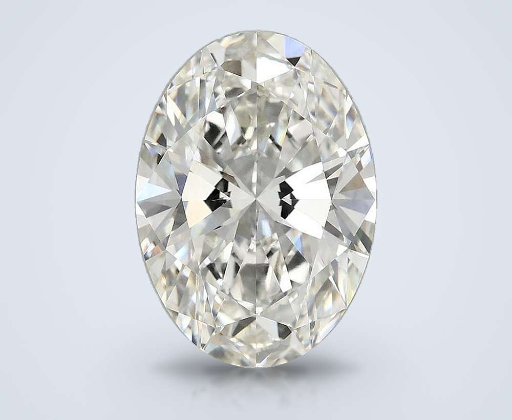 4.80 Carat Oval Lab Diamond