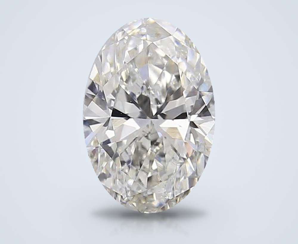 0.59 Carat Oval Lab Diamond