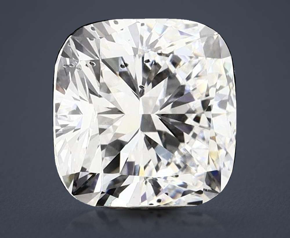 3.18 Carat Cushion Lab Diamond