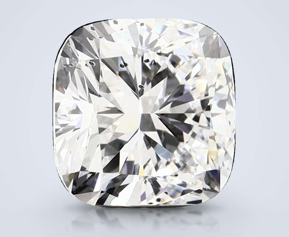 3.18 Carat Cushion Lab Diamond