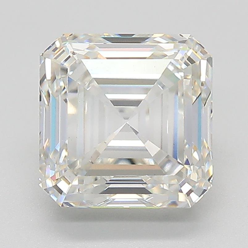 3.15ct H VS1 Very Good Cut Asscher Lab Grown Diamond