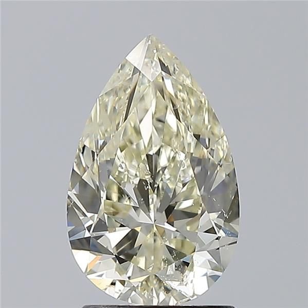 1.51ct K SI1 Rare Carat Ideal Cut Pear Diamond