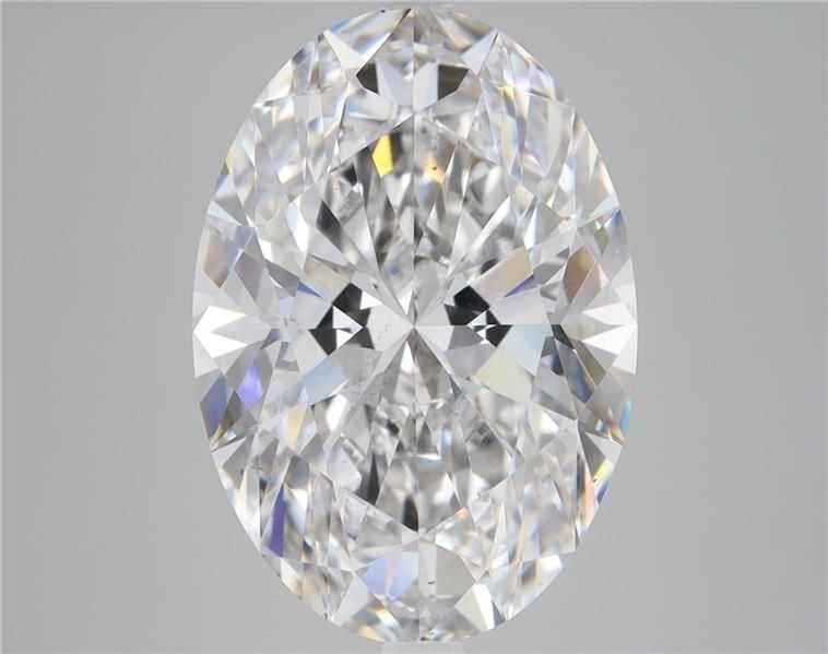 8.35ct F VS2 Rare Carat Ideal Cut Oval Lab Grown Diamond