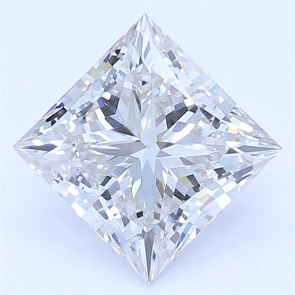 0.75ct H VVS2 Rare Carat Ideal Cut Princess Lab Grown Diamond