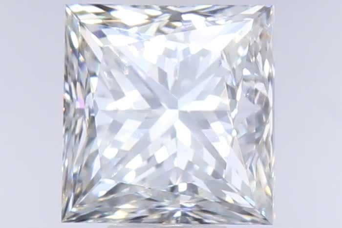 1.10ct F VS1 Good Cut Princess Diamond