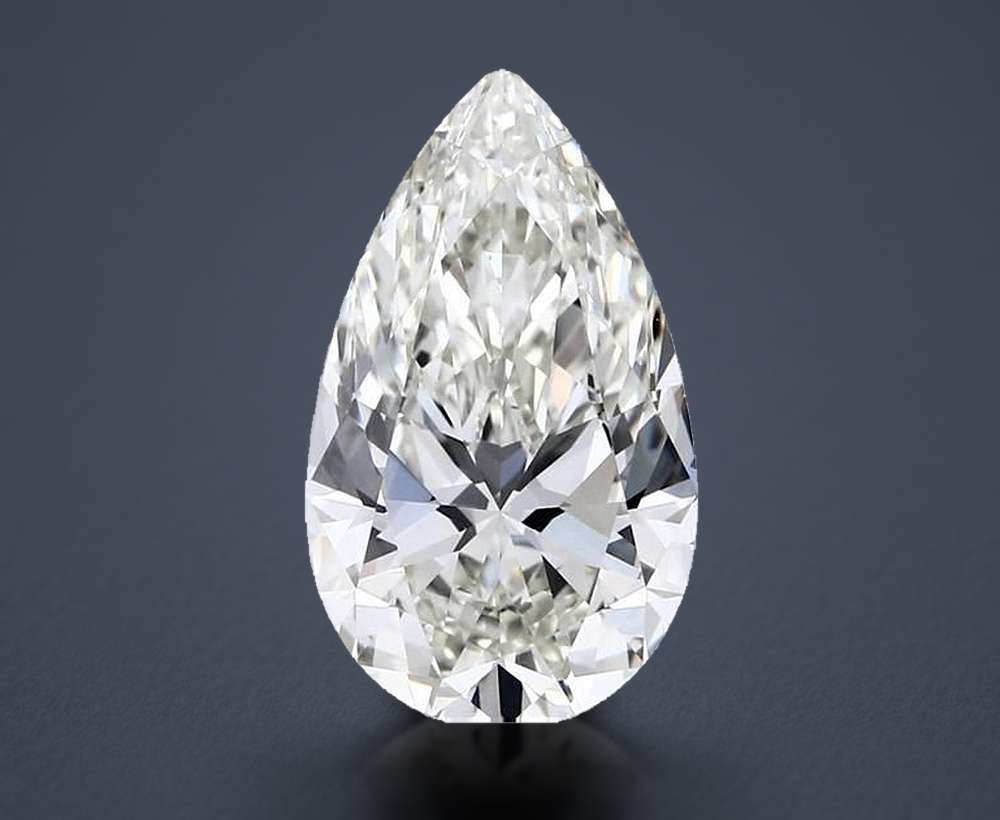 3.05 Carat Pear Natural Diamond