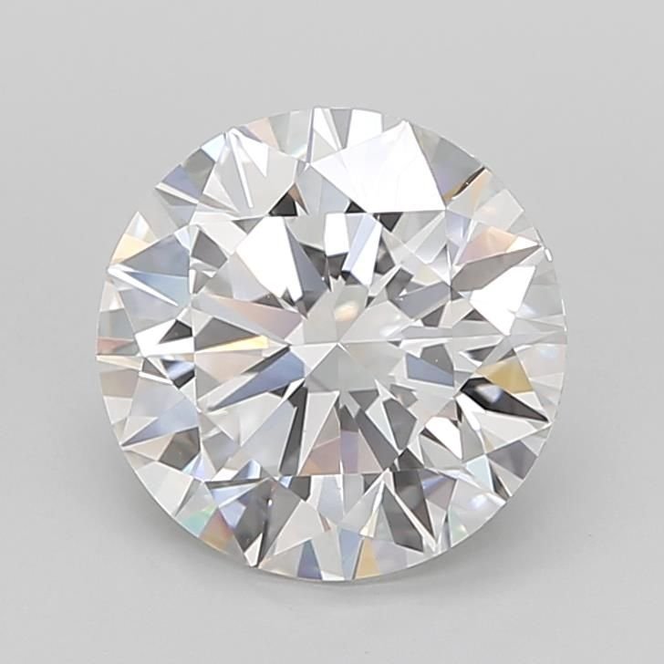 4.51ct E VVS2 Rare Carat Ideal Cut Round Lab Grown Diamond