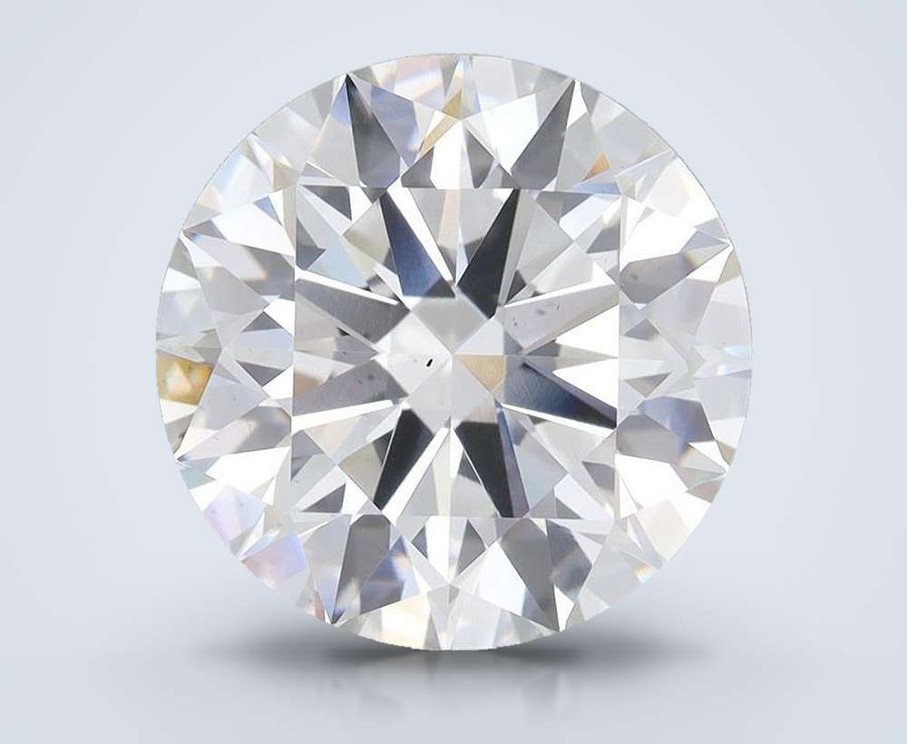 7.71 Carat Round Lab Diamond