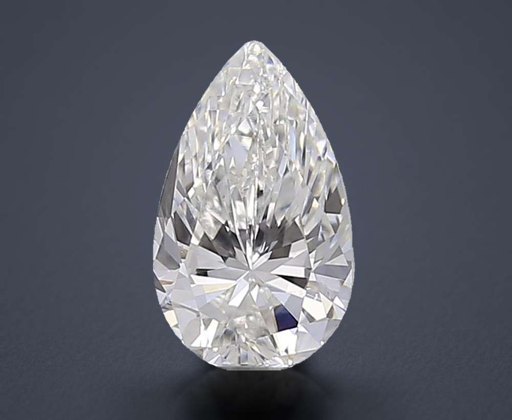 0.55 Carat Pear Lab Diamond