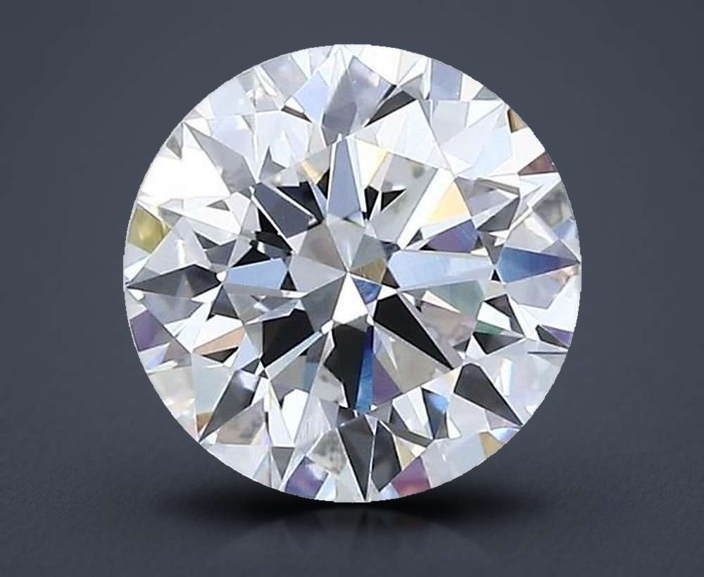 1.71 Carat Round Natural Diamond
