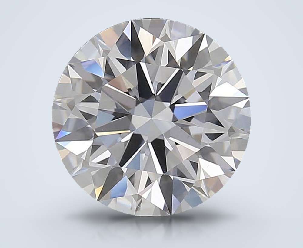 3.36 Carat Round Lab Diamond