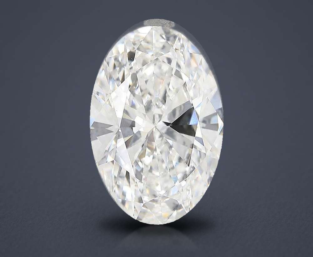 2.89 Carat Oval Lab Diamond