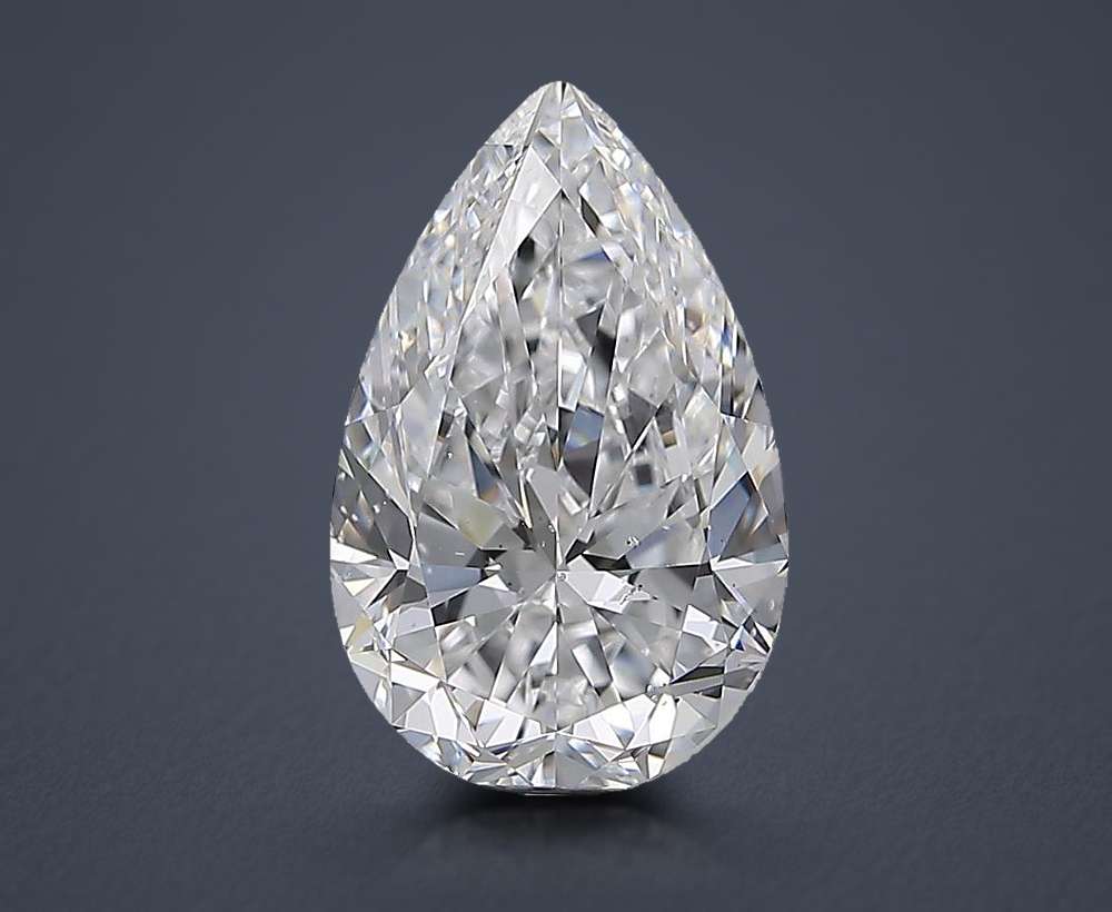 3.50 Carat Pear Natural Diamond
