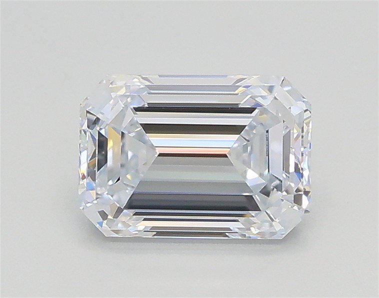 1.00ct E VVS2 Excellent Cut Emerald Lab Grown Diamond