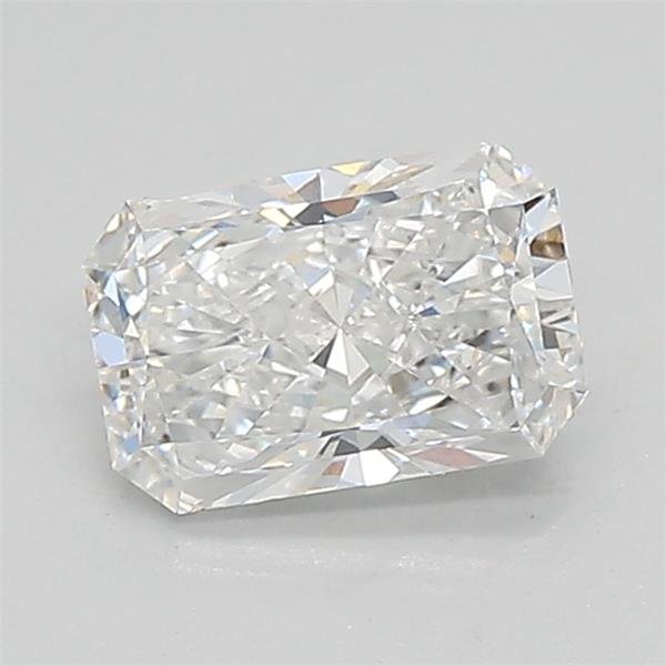 0.80ct E VVS1 Very Good Cut Radiant Lab Grown Diamond