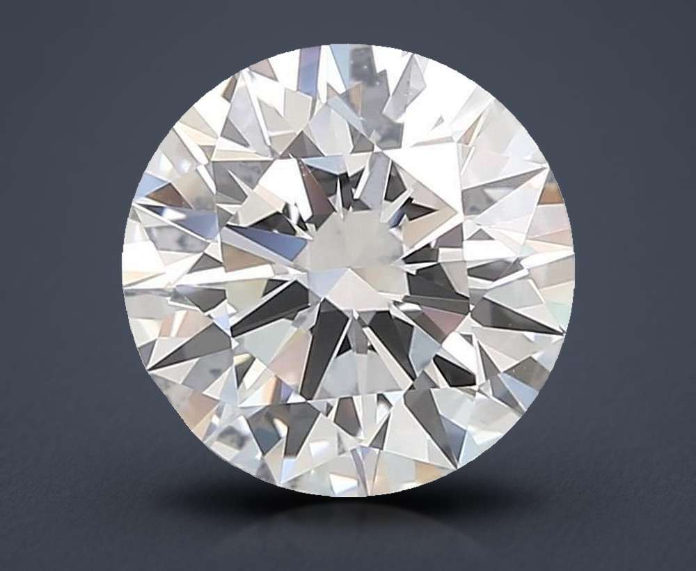 3.37 Carat Round Lab Diamond