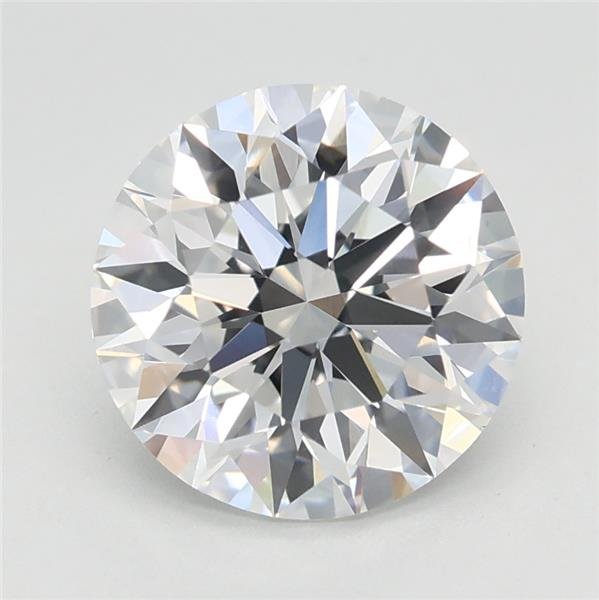 2.07ct D VS1 Rare Carat Ideal Cut Round Lab Grown Diamond
