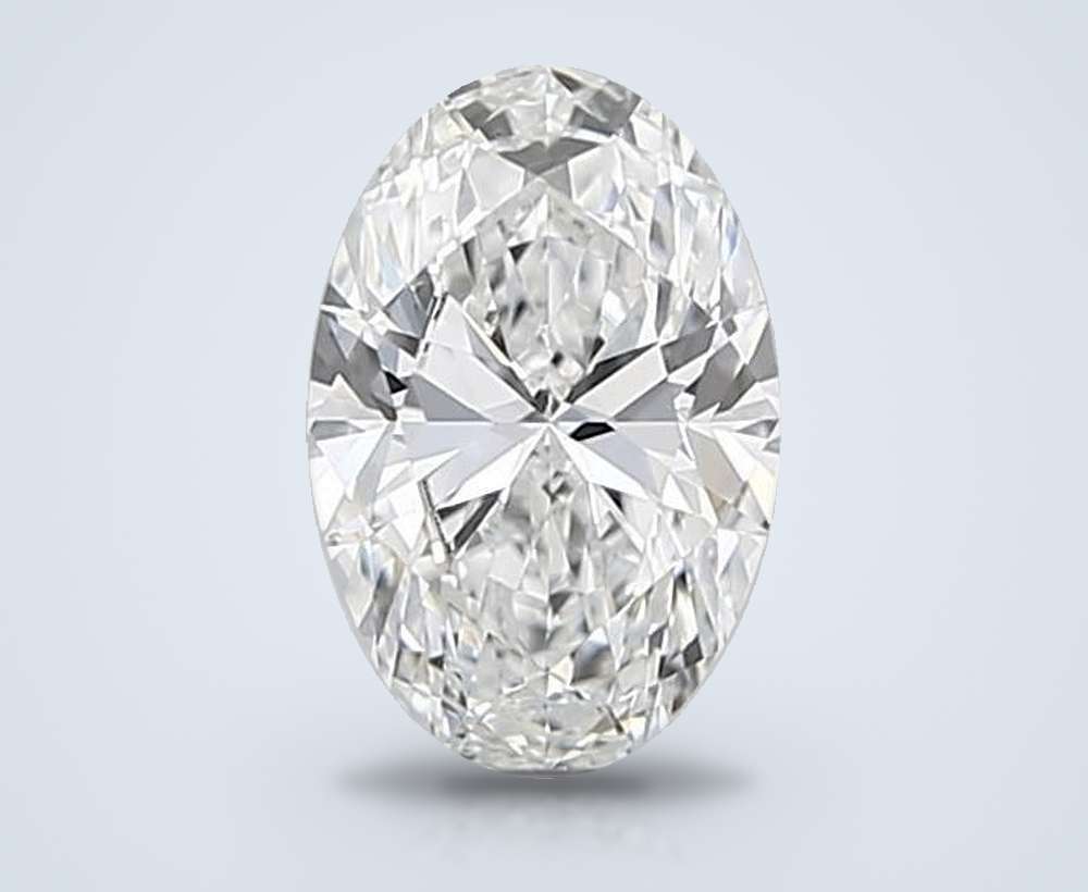 1.00 Carat Oval Lab Diamond