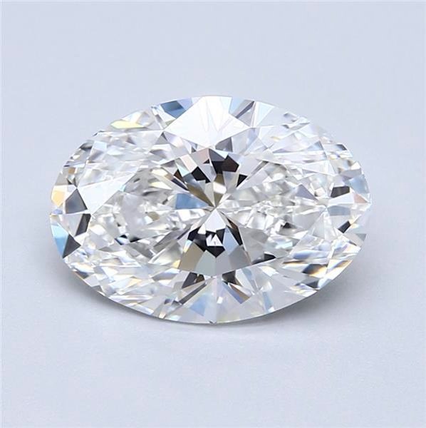 2.65ct G VVS1 Rare Carat Ideal Cut Oval Diamond