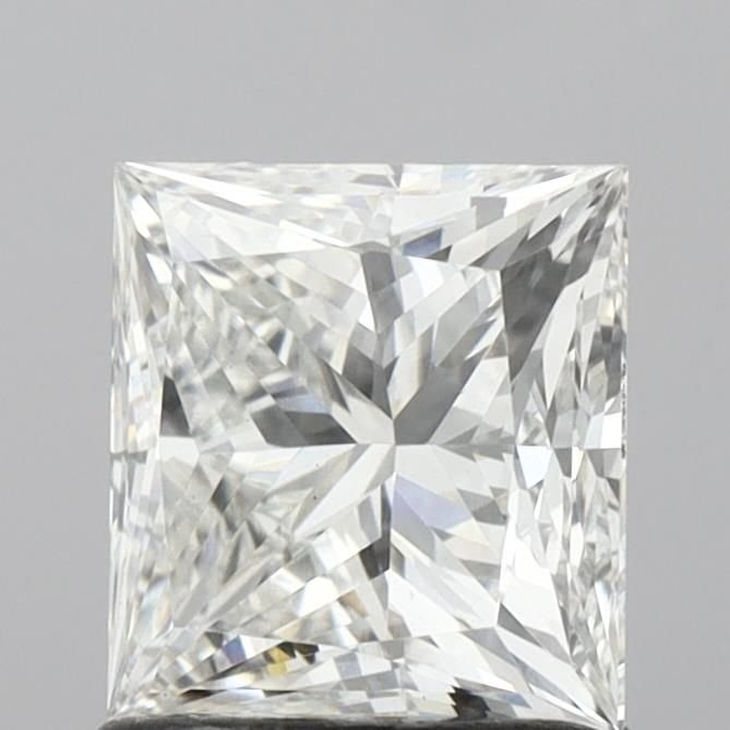 1.26ct G VS1 Rare Carat Ideal Cut Princess Lab Grown Diamond