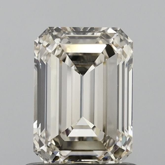 1.01ct K VVS1 Rare Carat Ideal Cut Emerald Diamond