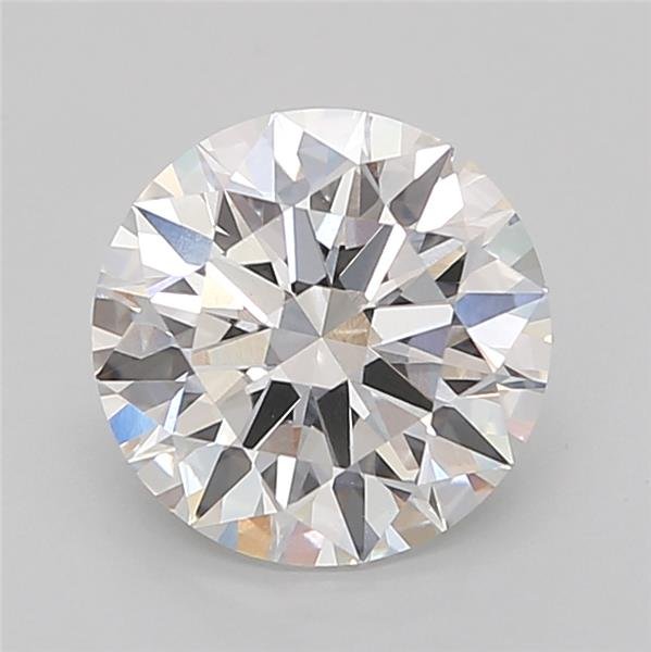 2.55ct F VVS2 Rare Carat Ideal Cut Round Lab Grown Diamond
