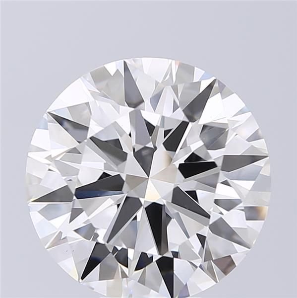 7.42ct F VVS2 Rare Carat Ideal Cut Round Lab Grown Diamond