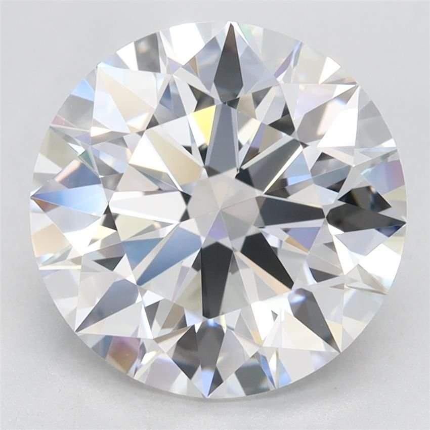 3.65ct D VVS1 Rare Carat Ideal Cut Round Lab Grown Diamond