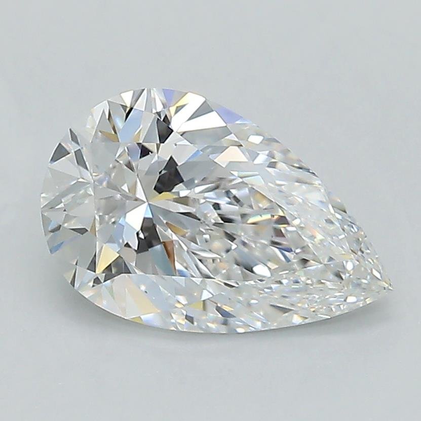 1.55ct D VS1 Rare Carat Ideal Cut Pear Lab Grown Diamond