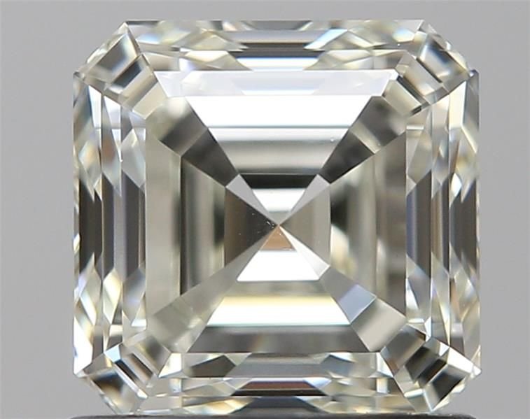 1.00ct K VS2 Rare Carat Ideal Cut Asscher Diamond