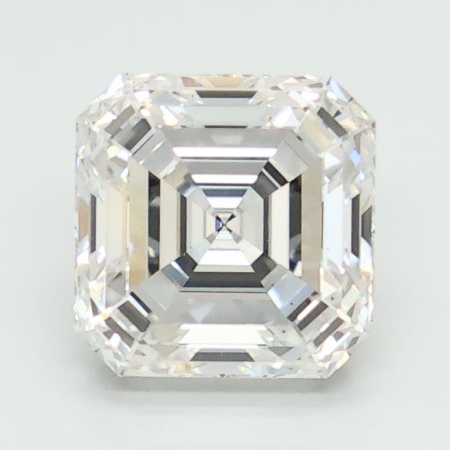 2.03ct D VS2 Rare Carat Ideal Cut Asscher Lab Grown Diamond