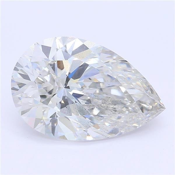 1.67ct F SI1 Rare Carat Ideal Cut Pear Lab Grown Diamond