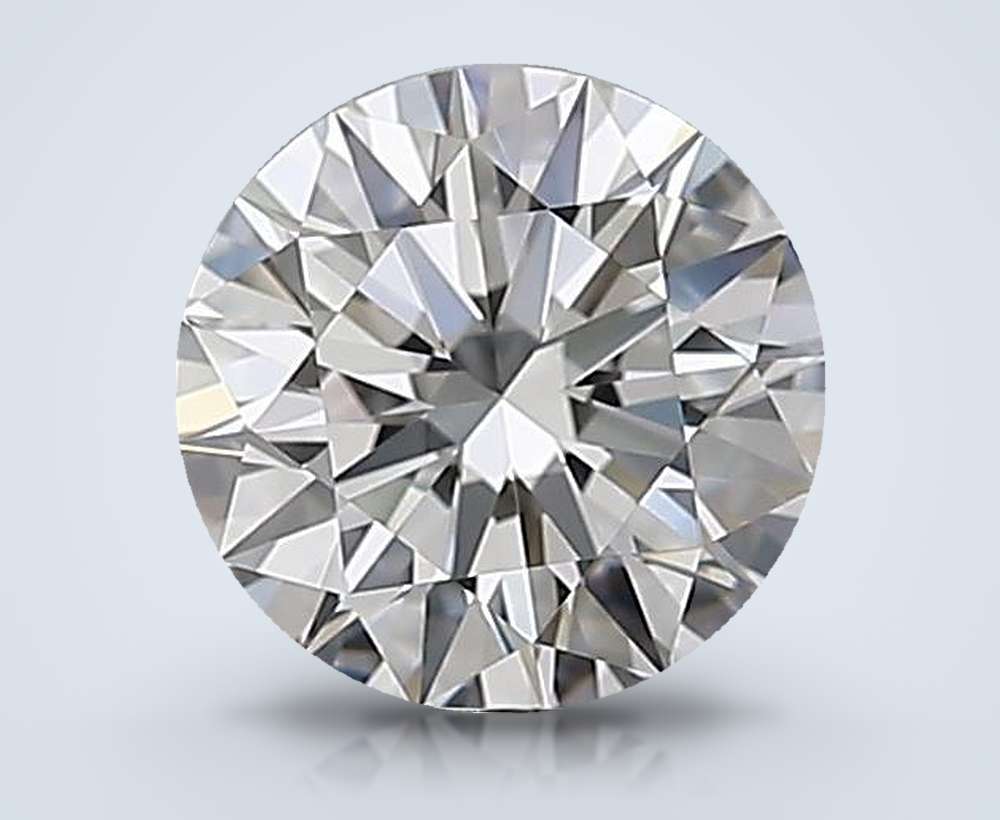 0.91 Carat Round Natural Diamond